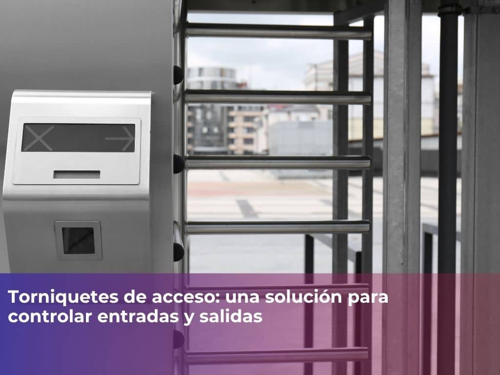 torniquetes de acceso